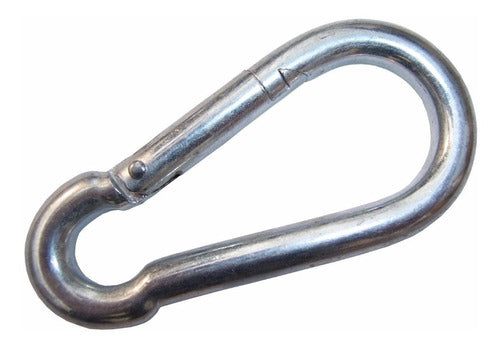 Sportsman Galvanized Carabiner 6 Mm 0