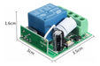 Interruptor Remoto Relay 12v Control Remoto Rf 433mhz 2