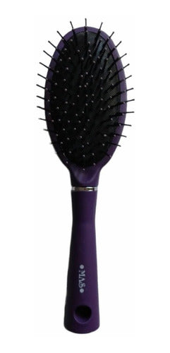 MAS Large Oval Pneumatic Brush for Hair Styling 6