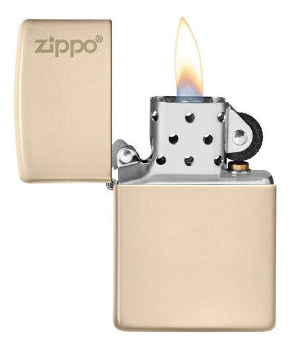 Encendedor Zippo Modelo 49453zl Flat Sand Original 1