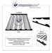 Compriband Trapezoidal T-101 Ridge Seal Strip - Price Per Meter 2