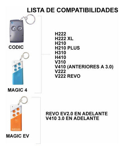 Hexacom Magic3 Solo V222 Remote Control 200m 3ch 1