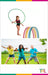 Combo of PVC Hula Hoops 50cm x 10u for Gymnastics Training 5