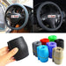 QCBXYYXH Universal Silicone Steering Wheel Cover for Men and Women 3