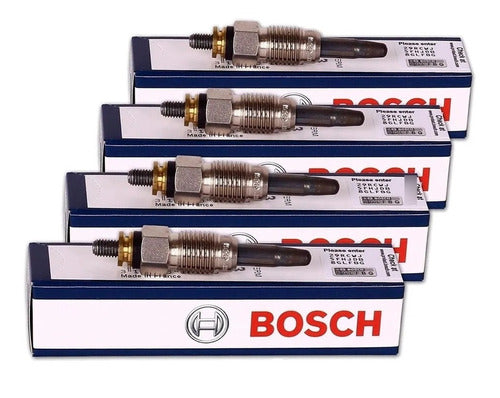 4 Bujias Bosch Calentadoras Vw Gol Senda Saveiro 1.6 Diesel 0