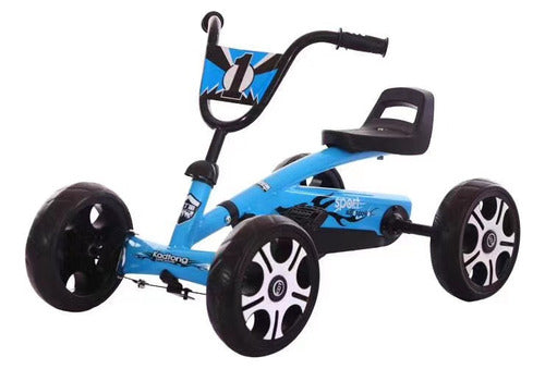 Bebesit Auto Go Kart A Pedal Con Freno Para Niño Y Niña 0