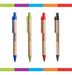 BIC 200 Eco-Friendly Pens with Single Color Logo - Natural Model 3