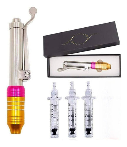 Kit Hyaluron Pen Simple A1 + 3 Cabezales 0.3ml Relleno 0