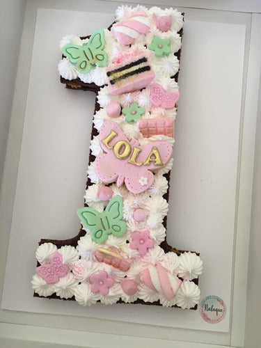 Naluque Letter/Number Cake - Zona Caballito 0