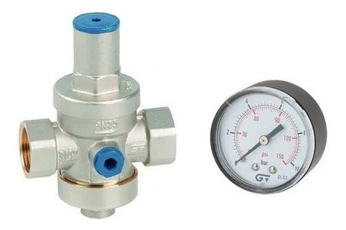 Genebre Pressure Reducing Valve 1 Water + Manometer 0