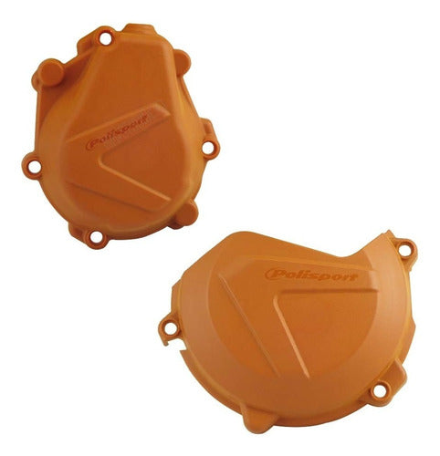 Polisport Kit Protector Tapa Embrague Y Encendido KTM SX-F 450 0