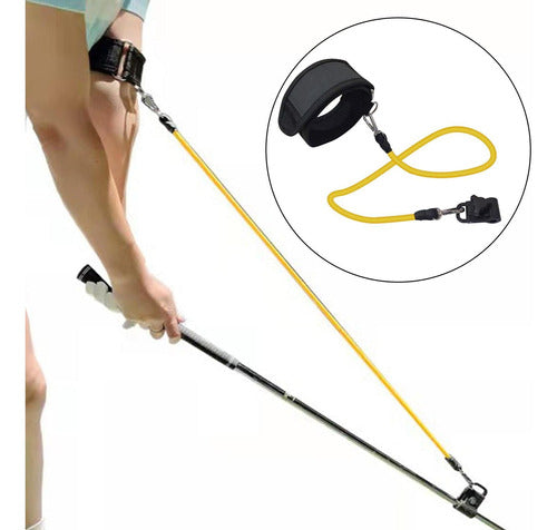 Treinador De Swing De Golfe, Corda De Resistência 7