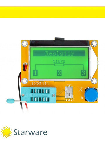 Atmegamult Tester Transistor Mosfet Tiristor Atmega Lcr-T4 Medidor 4