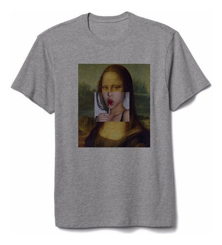 Newcaps Mona Lisa Vintage La Gioconda T-Shirt 1