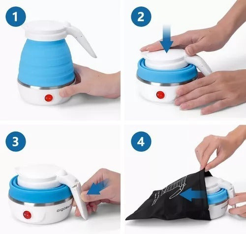 Marado Portable Foldable Electric Silicone Kettle 5