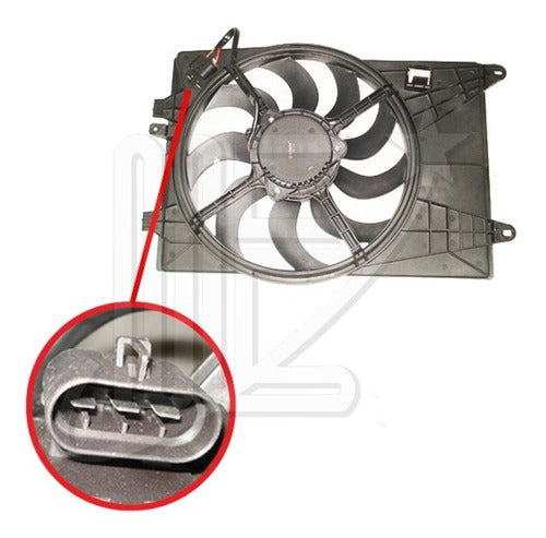 Chevrolet Sonic Electroventilator 1.6 16v 2012 - 2017 0