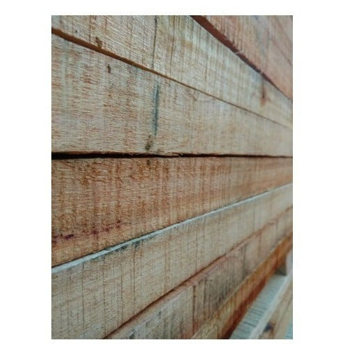 Bundle of 10 Raw Saligna Props 3x3x4 Meters Construction Wood 4
