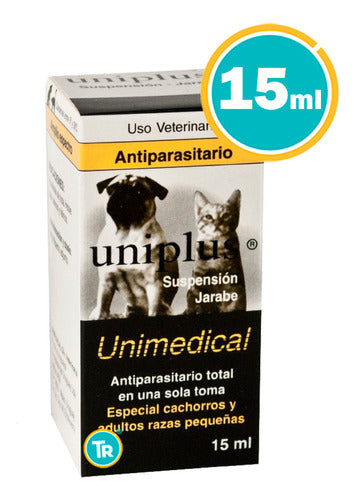 * Antiparasitario Uniplus Suspension Cachorros* 1