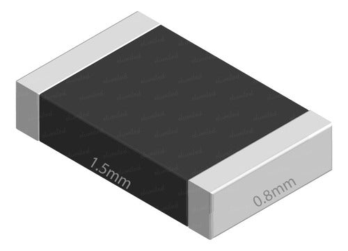 200 Resistencias Smd 0603 Chip 0.8x1.6mm 470k Ohms 1/10w 5% 0