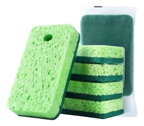 Oh My Shop! Expandable Multi-Purpose Eco Cleaning Sponge 0