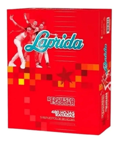 Laprida Replacement Nº3 480 Sheets Rayado or Cuadric 1