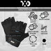 DRB Gym Gloves for Men and Women Fitness Weightlifting Velcro 2