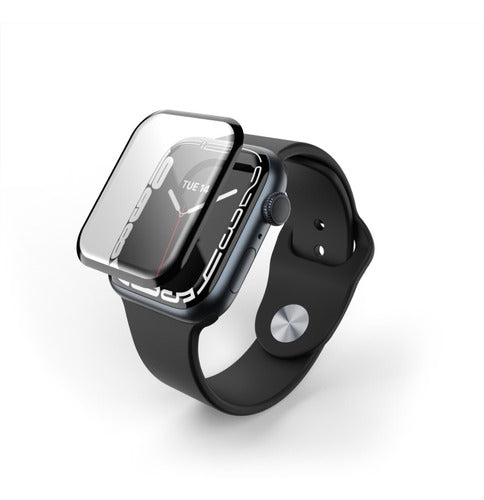 Vidrio Templado Para Apple Watch 41mm Serie 9 Semiflexible 3