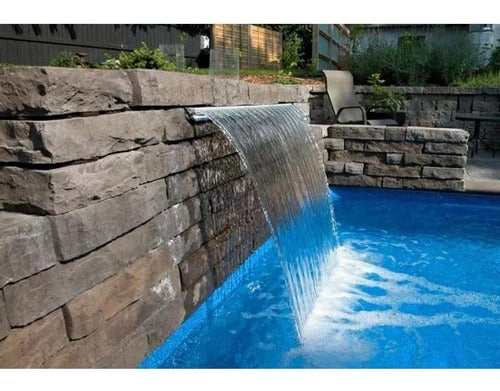 Vulcano Garden Pool 120cm Waterfall Blade 0