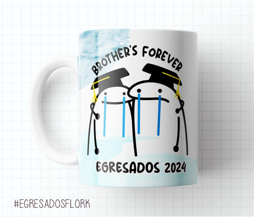 Plantillas Tazas Flork Egresados Sublimar Graduación #12 4