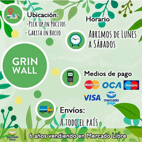 Grin Wall Nutri Verde Fertilizante Simple Jardines 1