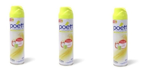 Poett Ambient Air Freshener Energy Awakening Pack of 3 0