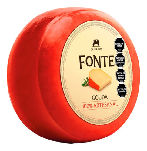 Quesos Fonte Gouda Complete Wheel Approx. 4.5 Kg 0