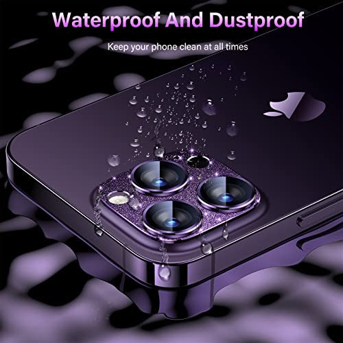 Bazo Camera Lens Protector for iPhone 14 Pro and Pro Max Purple 4