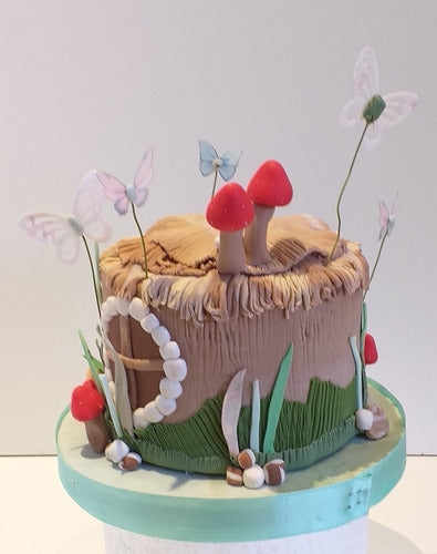 Pasteleria Prut Tortas Decoradas Bosque Encantado, Hadas, Bosque Magico 6