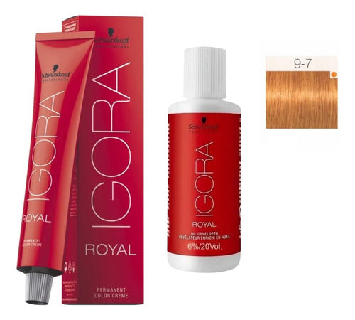 Schwarzkopf Professional Igora Royal 9.7 + 1 Oxidant 60ml 0