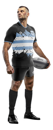 Rugby Shirt Kapho Racing Metro Home Top 14 French Adult 3