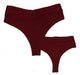 Pack of 2 Super Large Special Seamless Thongs with Waistband 2
