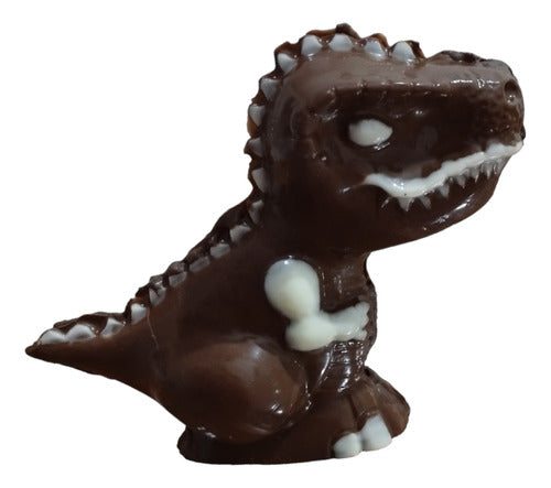 Dinosaurio Chocolate Relleno Regalo Original  Adorno Torta 0