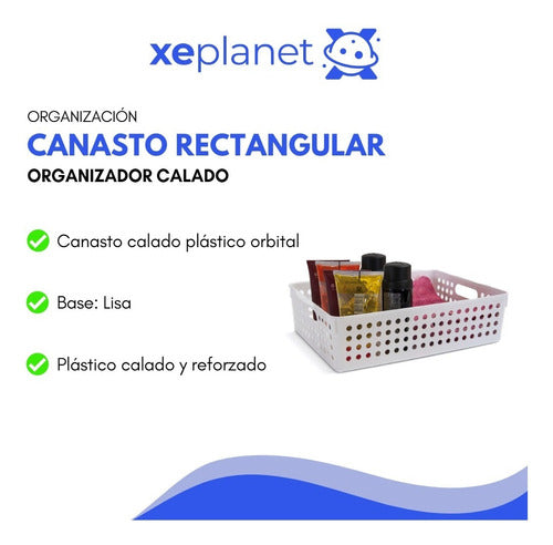 Colombraro Rectangular Organizer #4 Calado 2