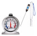 Digital Thermometer -50 to 300°C + Oven Thermometer 300°C 0