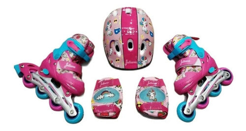 Juliana Roller Skates Set with Protection Kit TM1 Sis018 1