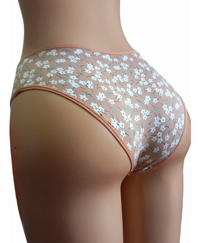 Bombacha Bikini Floral Mujer Adulto. 2