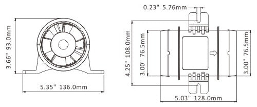 Blower Extractor De Gases 12v 4 . 4