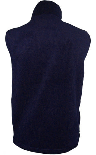 Acero Full Zip Polar Vest in Navy Blue - Size 2XL 1