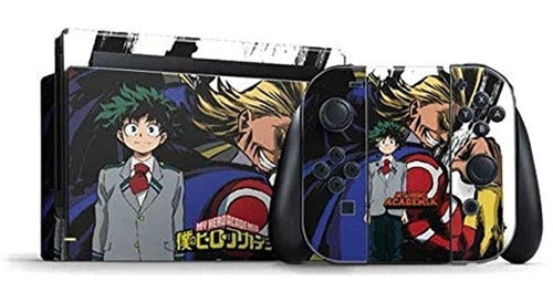 Skinit My Hero Academia Nintendo Switch Paquete De Piel Todo 0