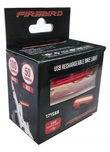 Rechargeable USB Bike Rear Light 2 Colors 2