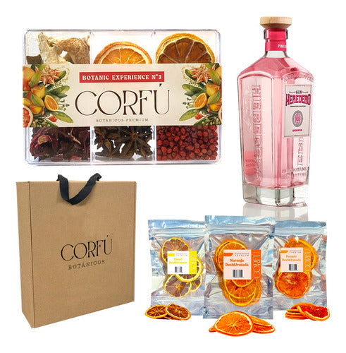 Premium Botanical Mixology Kit: Corfu X6 + Heir Pink + Citrus 16