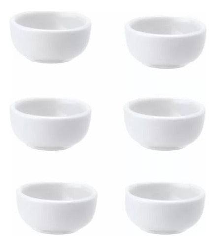 Set X12 Mantequera 6 Cm Schmidt Porcelana 0