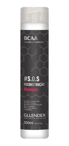 Shampoo BCAA Hydrolyzed Keratin 300 Ml Gllendex 1