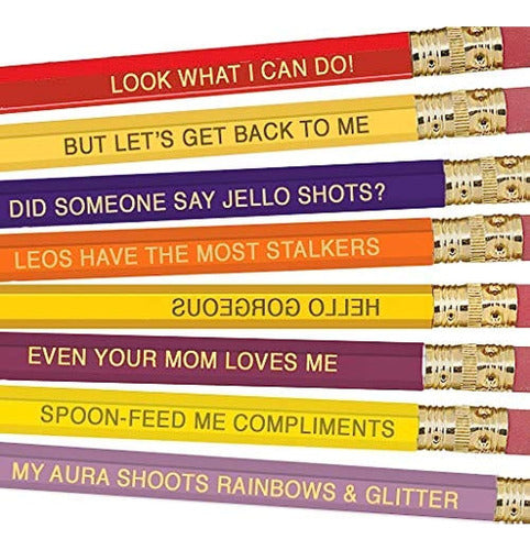 Whiskey River Astrology Pencil Set (leo (23 De Julio - 22 De 0